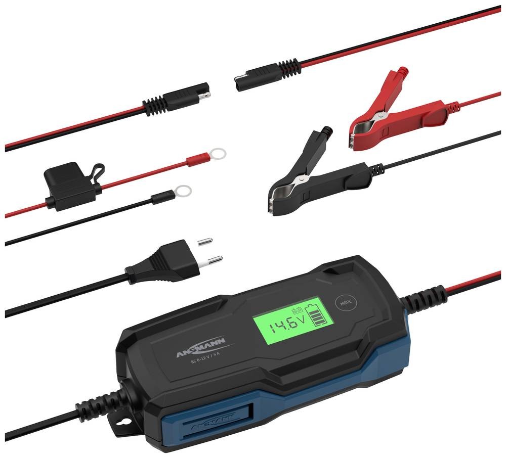 Ansmann BC 6-12V / 4 A 1001-0144 car charger, Werkstattladegerät,