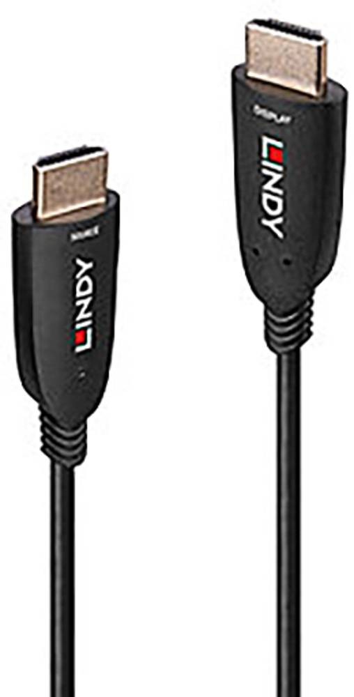LINDY HDMI Anschlusskabel HDMI-A Stecker 15.00 m Schwarz 38511 8K UHD