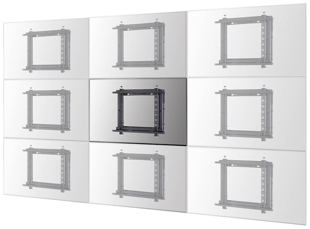 Neomounts WL95-800BL1 Support mural pour Videowall 42-70" - push-pull