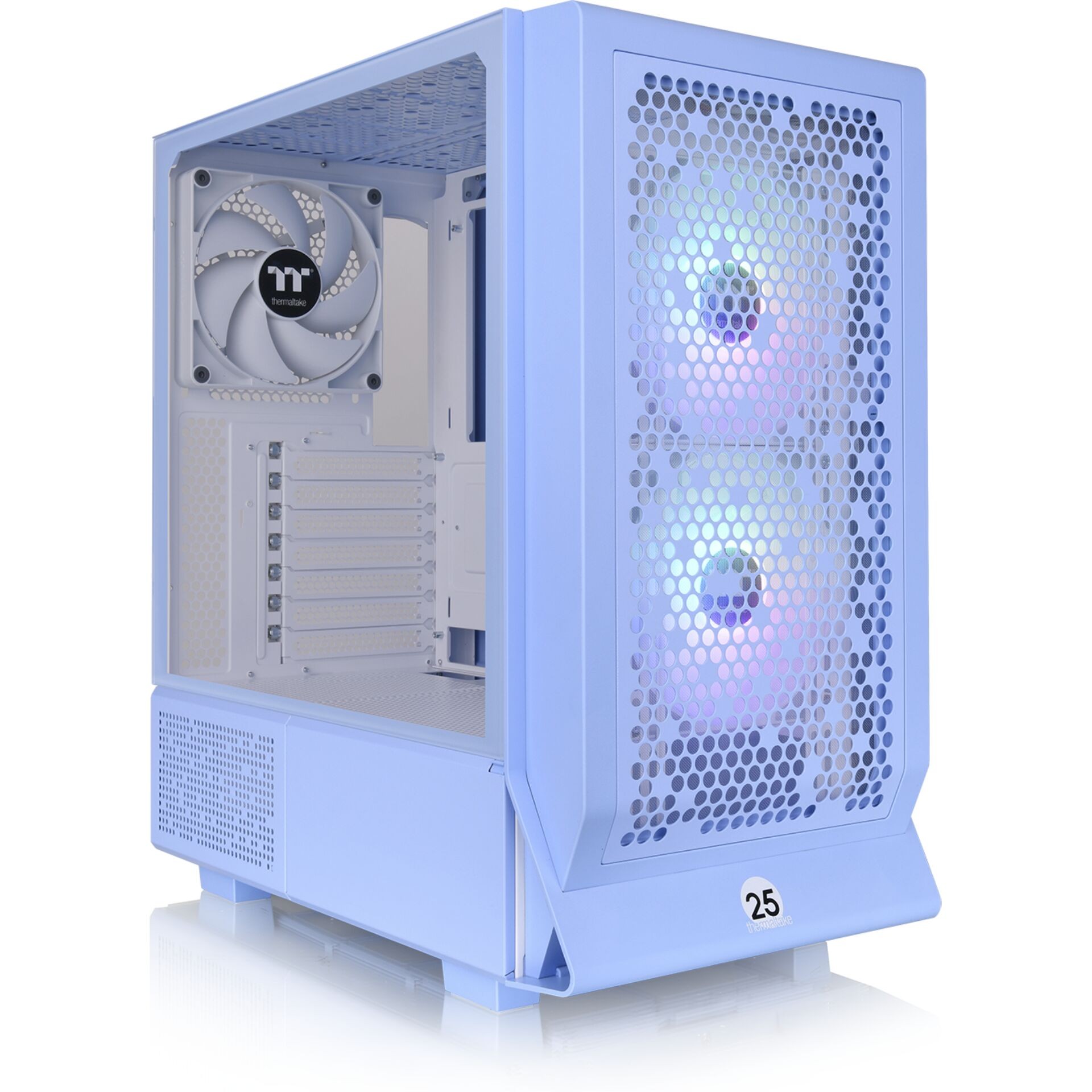 Thermaltake Ceres 330 TG Midi Tower Bleu - Thermaltake Ceres 330 TG,