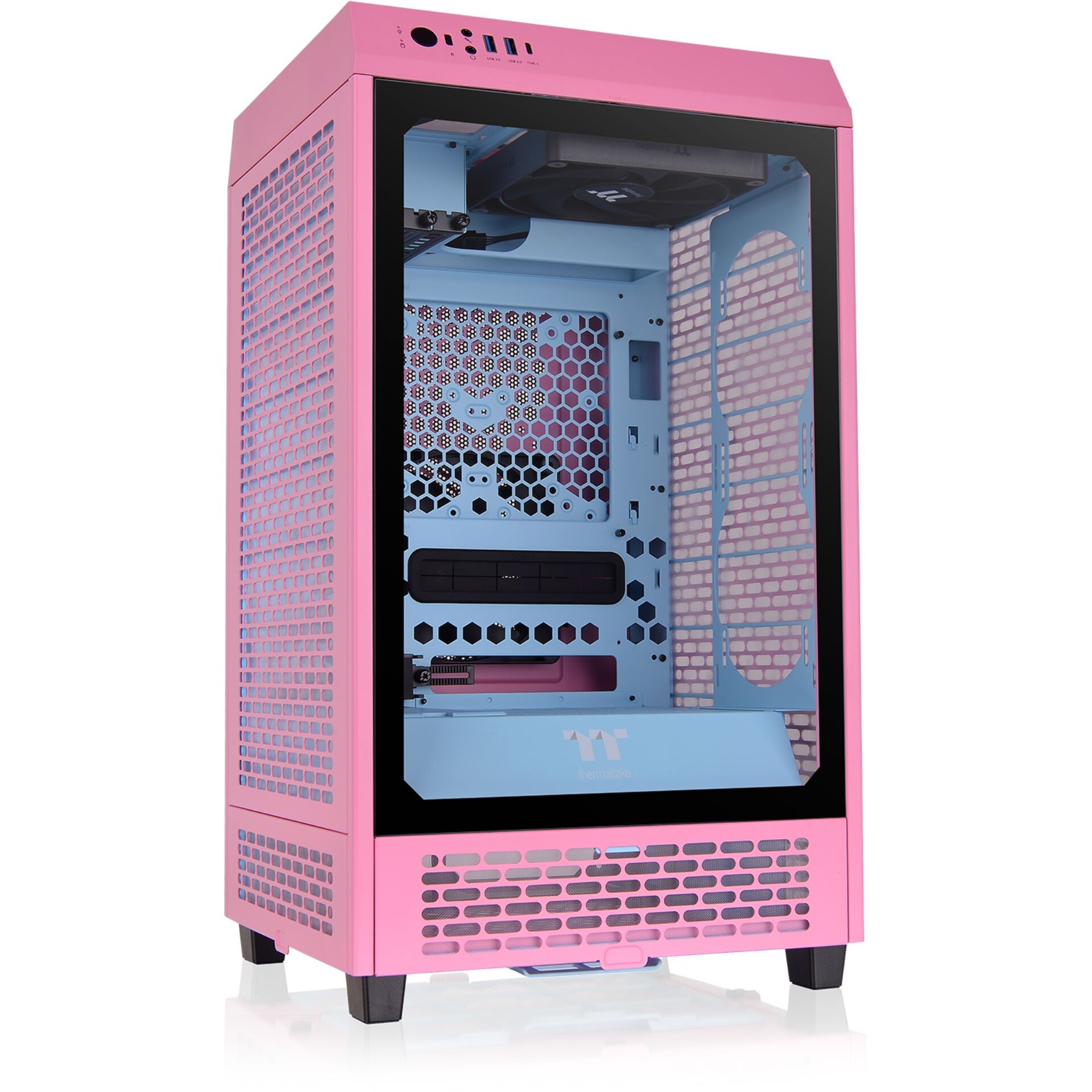 Thermaltake Tower 200 Mini Tower Rose - Thermaltake Tower 200, Mini
