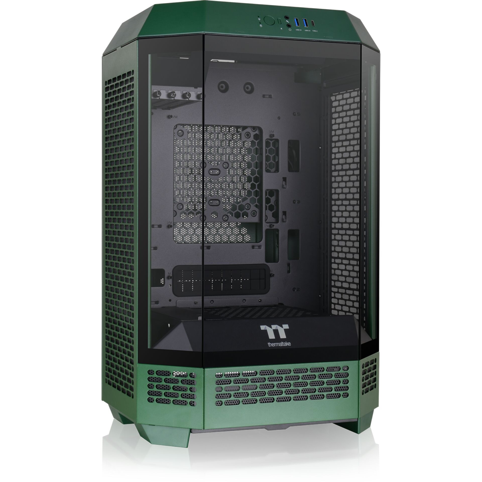 Thermaltake 300 Racing Green Micro Tower - Thermaltake 300 Racing