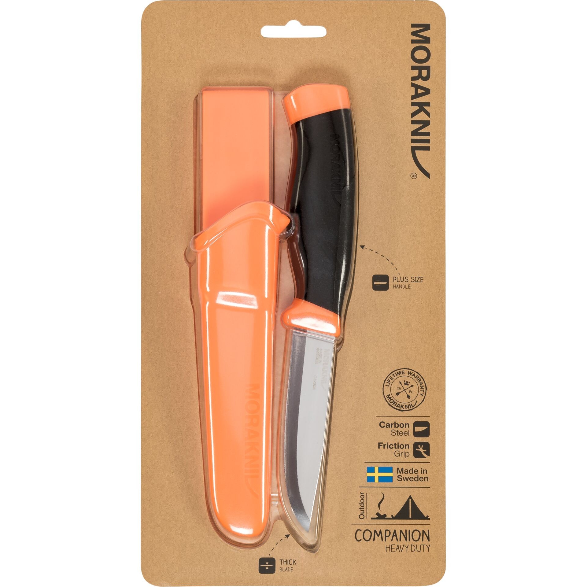 Morakniv Messer Companion Heavy Duty orange