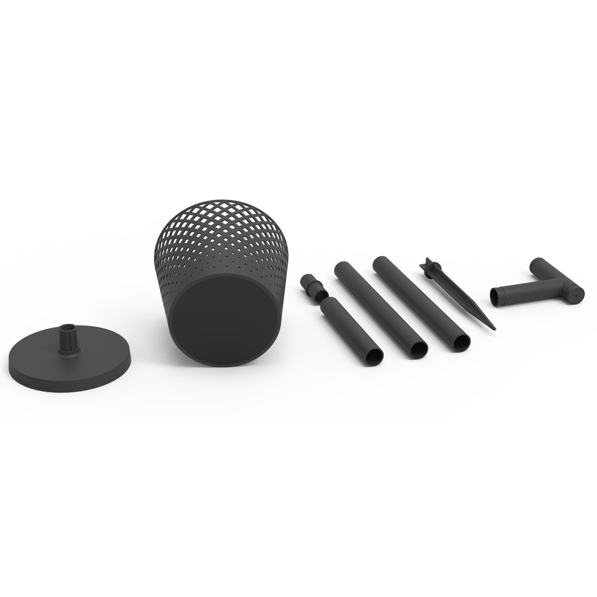 NewGarden New Garden GRETA SOLAR+BATTERY nero