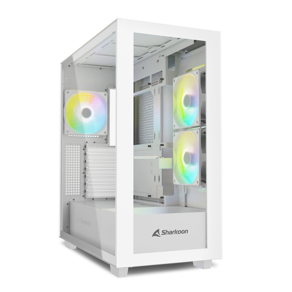 Sharkoon Rebel C60 Midi Tower White - Sharkoon Rebel C60, Midi Tower,