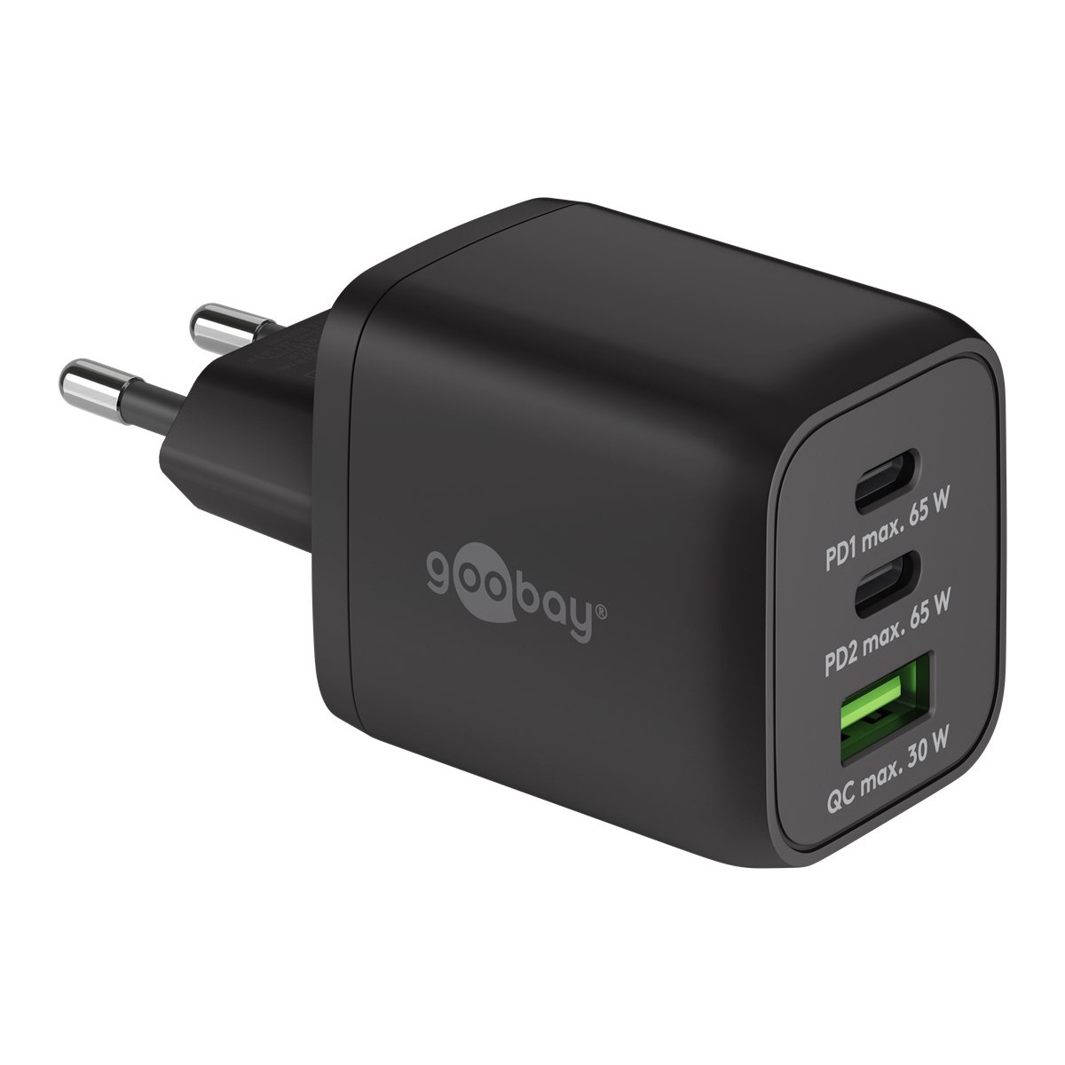 Goobay 64753 chargeur d'appareils mobiles Écouteurs, Smartphone,