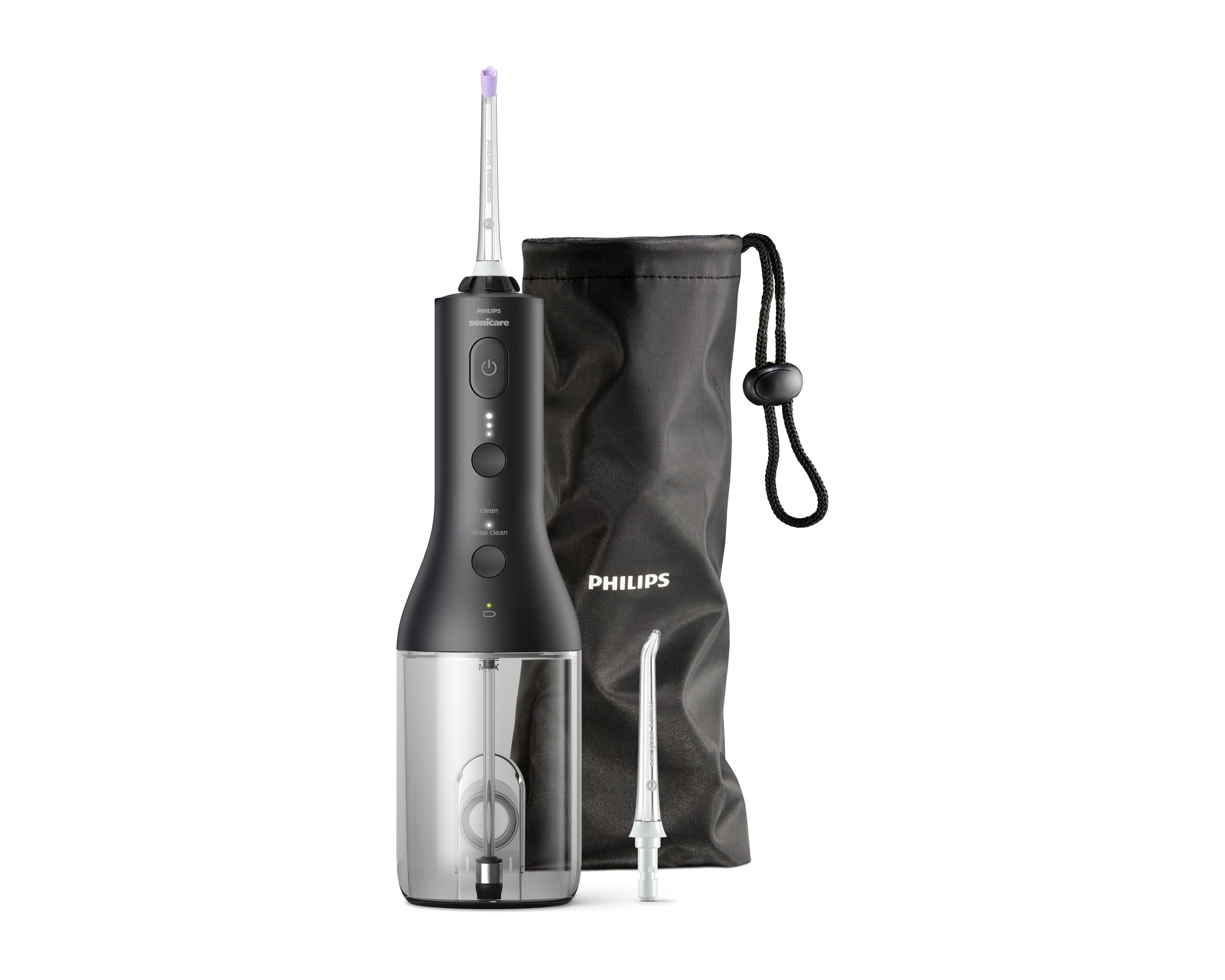 Philips Cordless Power Flosser HX3826/33 - Black - Philips Cordless