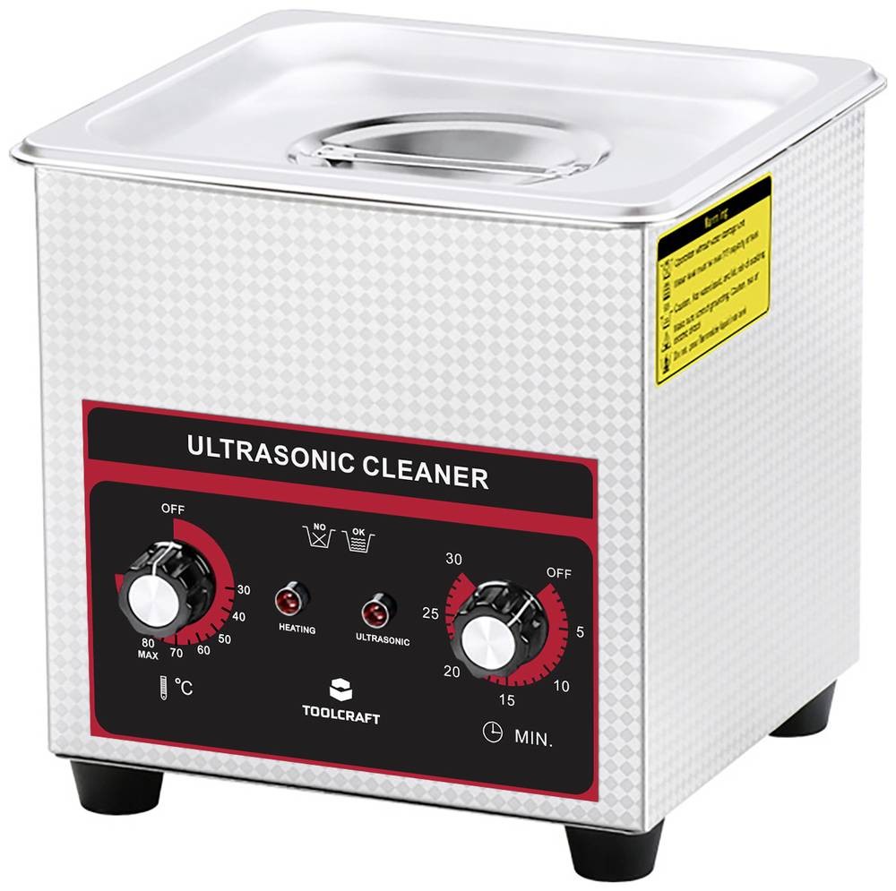 TOOLCRAFT USC-130 Ultraschallreiniger Schmuck, Bürobedarf, Werkstatt