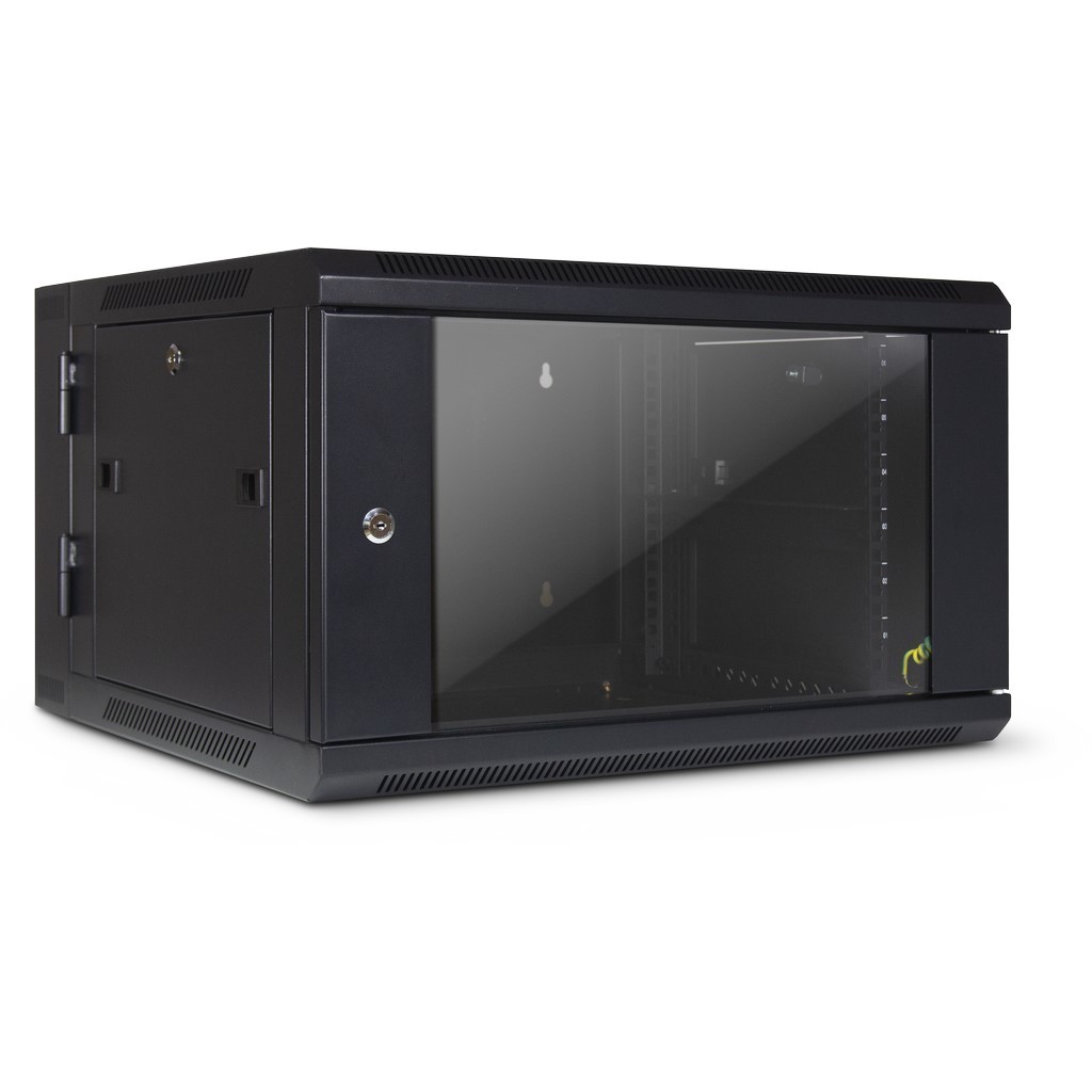 Inter-Tech SMB-6606 6U Wall mounted rack Black - Inter-Tech SMB-6606,