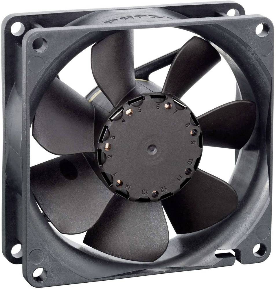 EBM Papst 8414NL Axialfan 24 V/DC 30 m³/h (L x B x H) 25.4 x 80 x