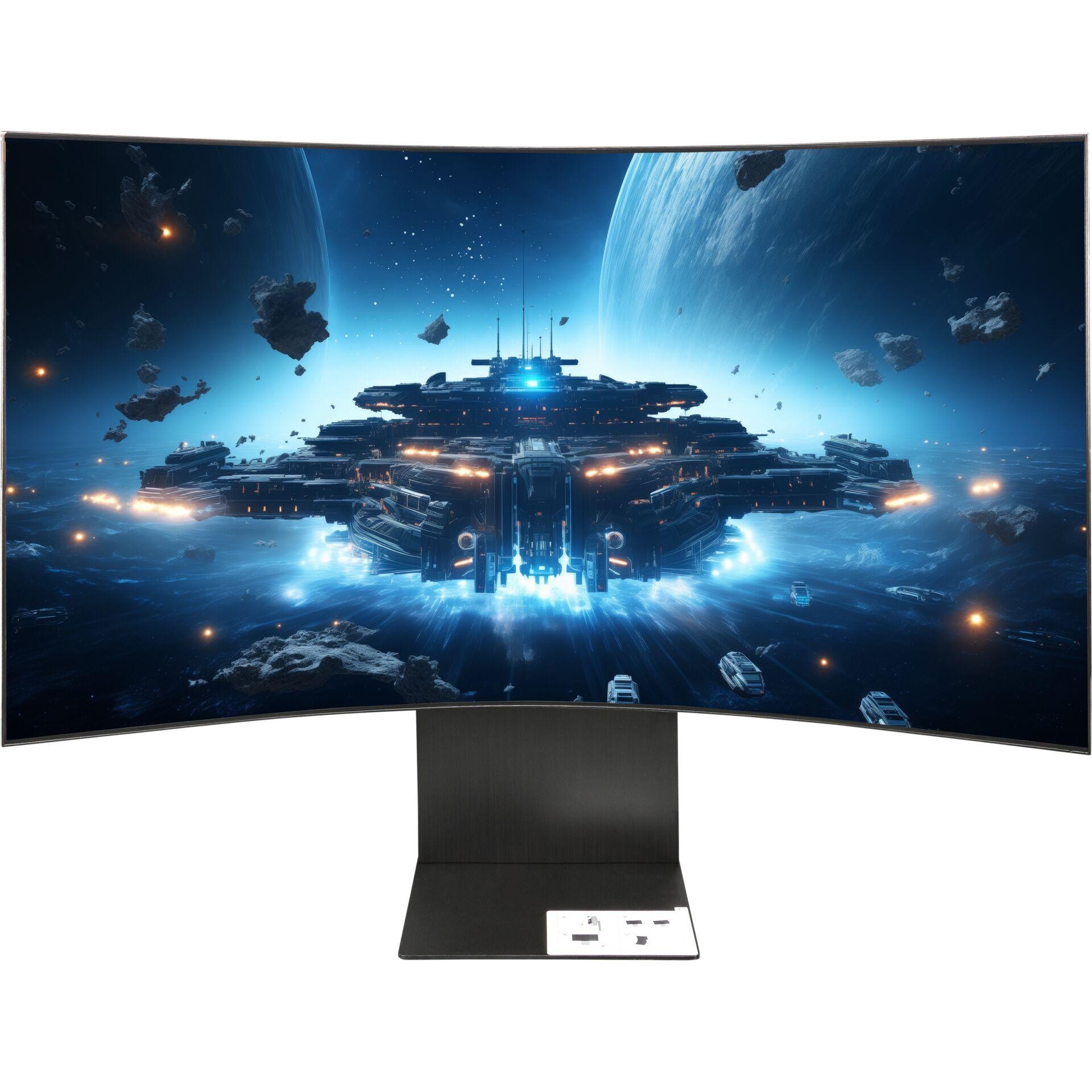 Samsung G97NC écran plat de PC 139,7 cm (55") 3840 x 2160 pixels 4K