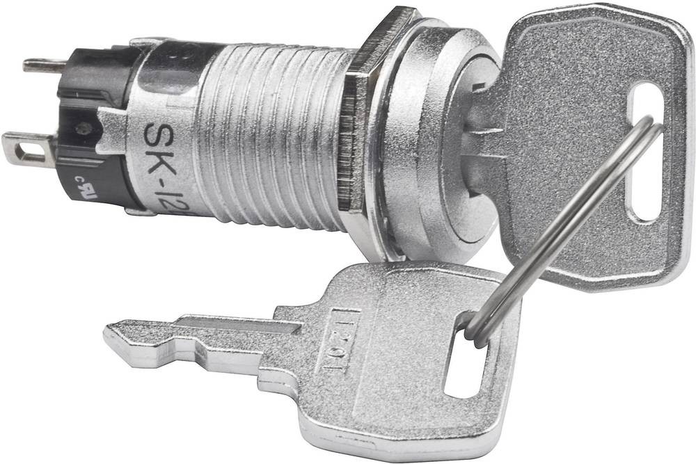 NKK Switches SK12AAW01 SK12AAW01 Schlüsselschalter 250 V/AC 1A 1 x