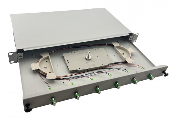 Helos 375550 étagère 1U Gris - Helos 375550, 1U, Gris