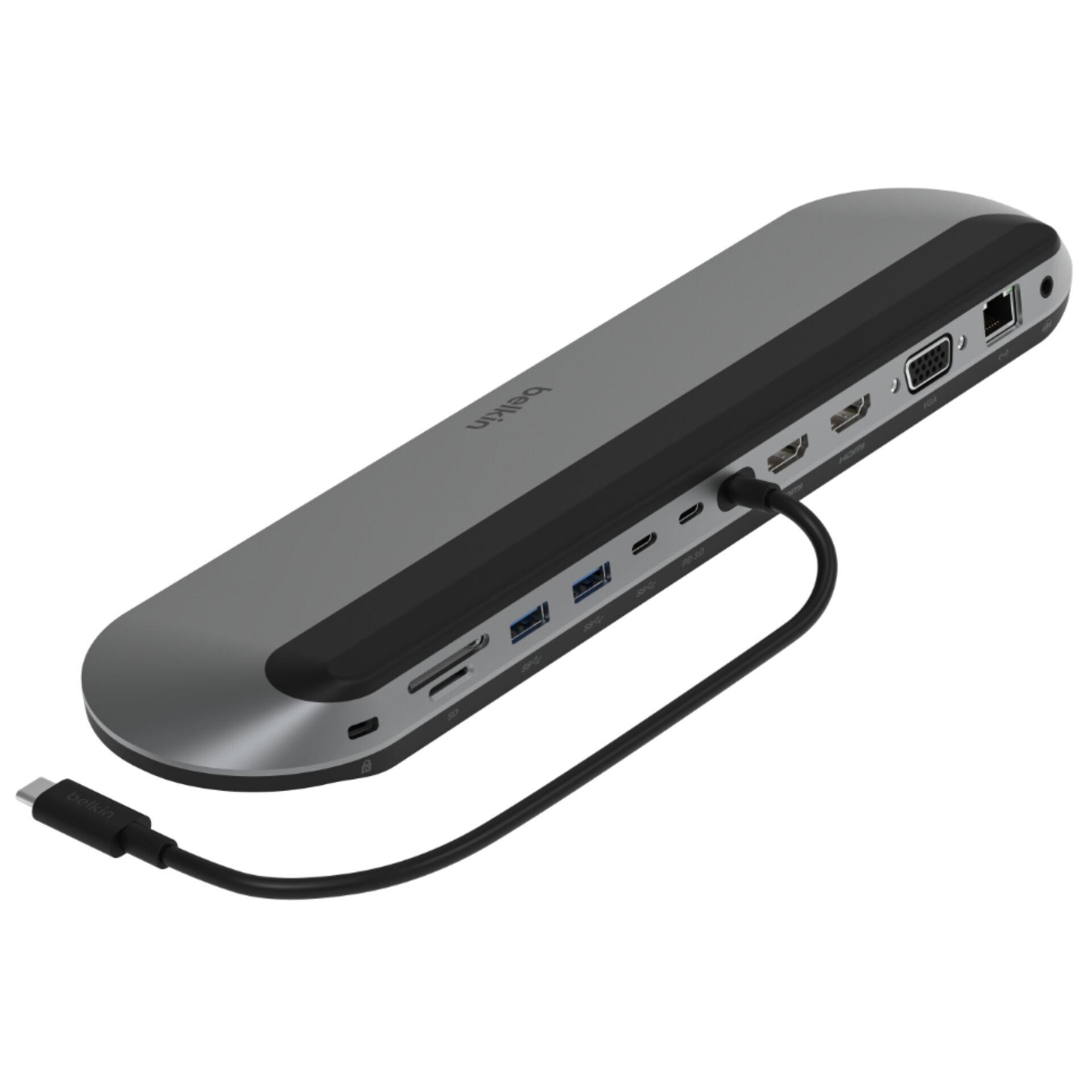 Belkin INC014BTSGY laptop dock/port replicator Wired USB 3.2 Gen 2 (3.