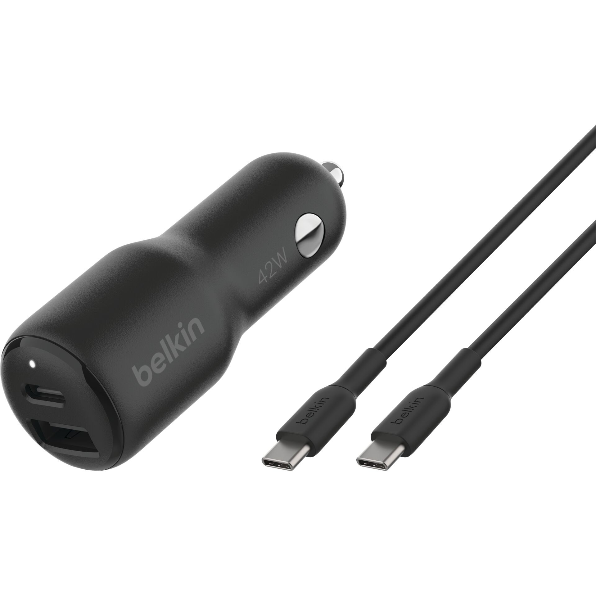 Belkin CCB005btBK Laptop, Smartphone, Tablet Black Cigar lighter Fast