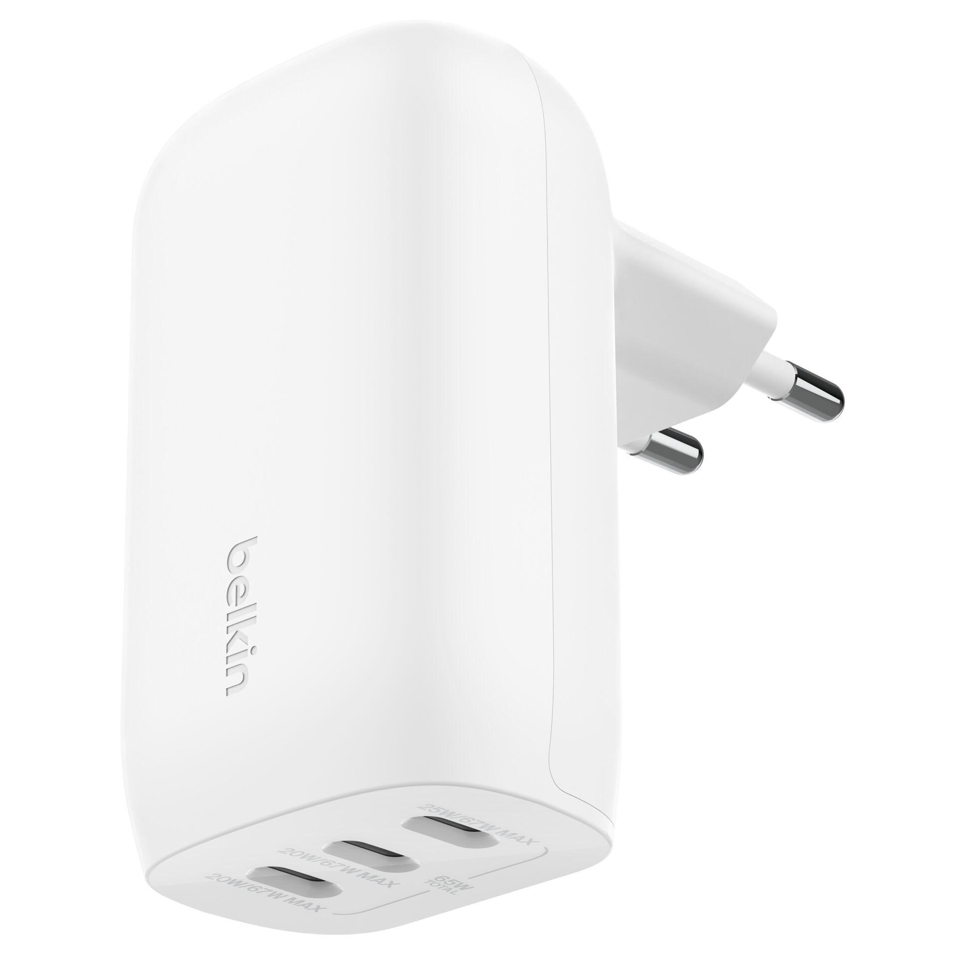 Belkin BOOST CHARGE 67W Ladegerät mit 3 USB-C, w