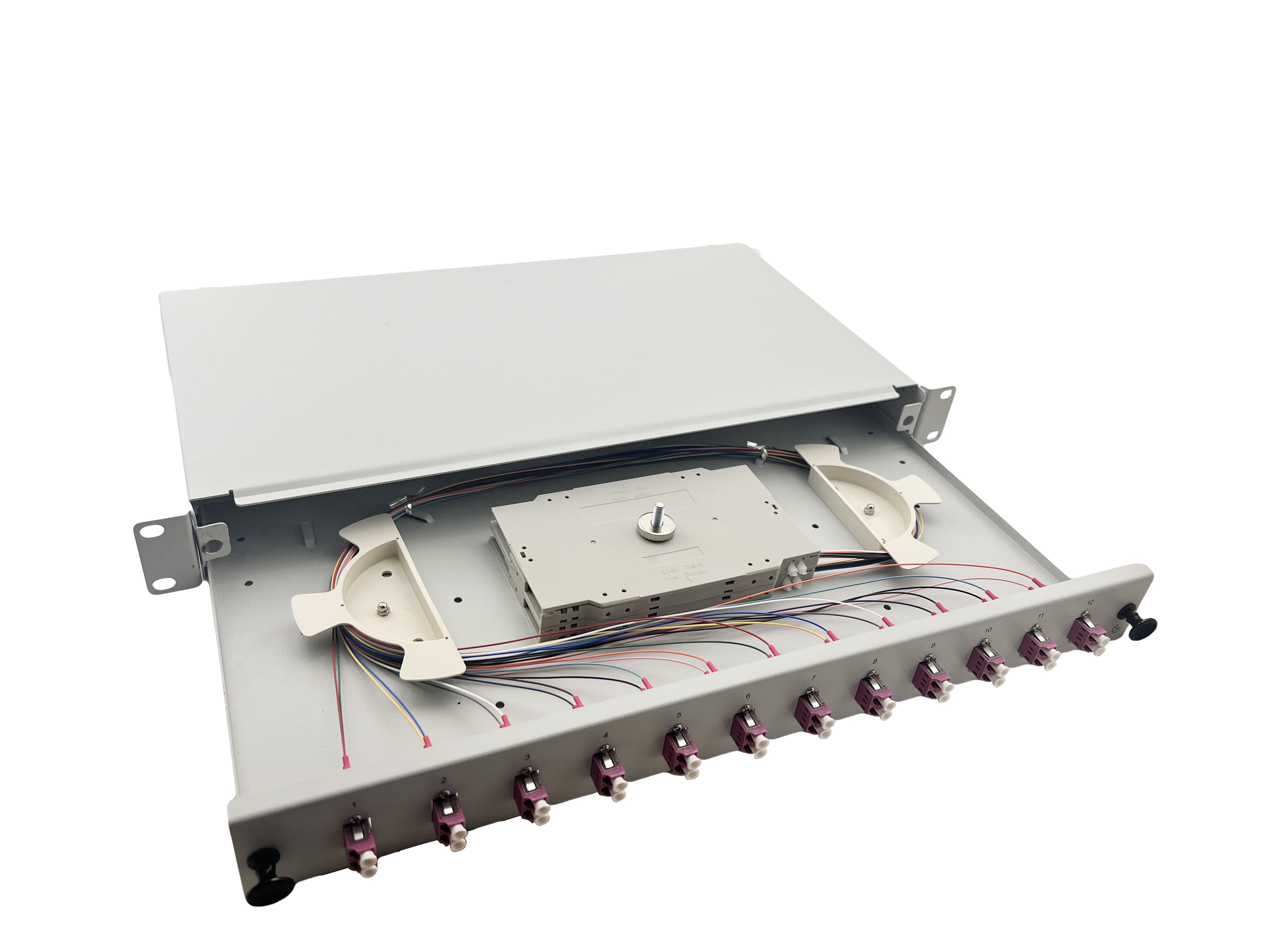 Helos 375558 rack cabinet 1U Grey - Helos 375558, 1U, Grey