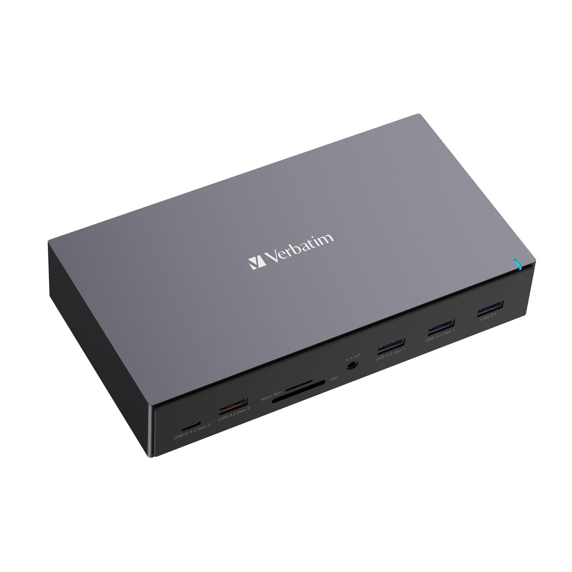 Verbatim CDS-17 Wired USB 3.2 Gen 1 (3.1 Gen 1) Type-C Black, Grey -
