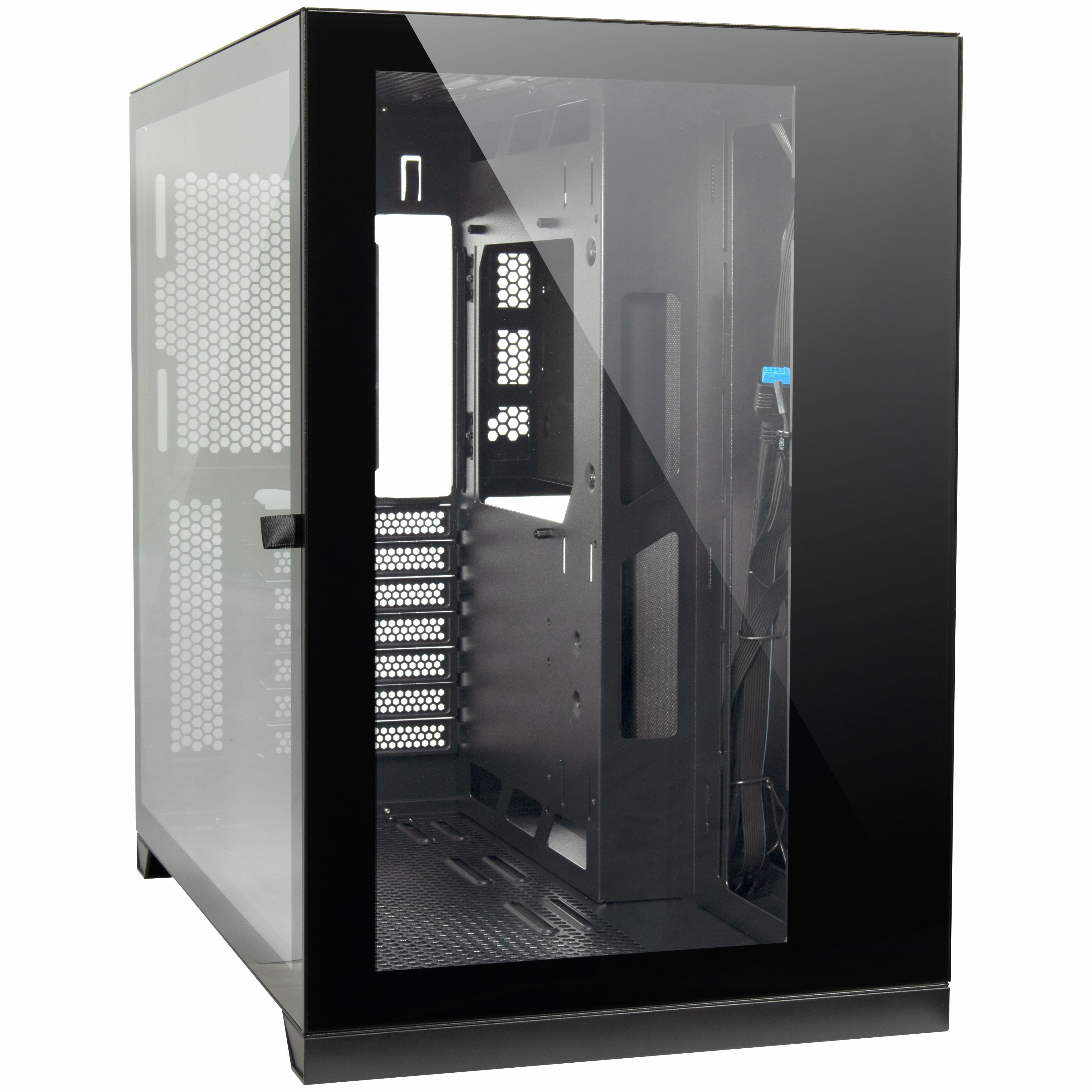 Inter-Tech C-703 Vision Midi Tower Black - Inter-Tech C-703 Vision,