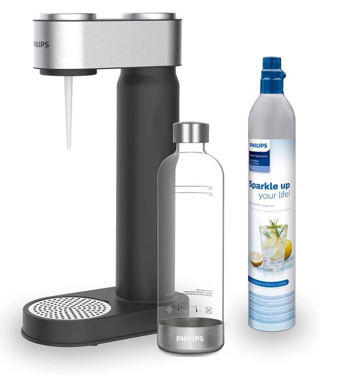 Philips 4897099301479 carbonatador Plástico Negro - Philips