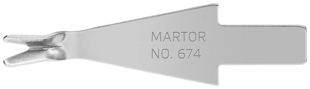 MARTOR 674.50 Ersatzklinge TRIMMKLINGE Spezialschliff 10St.