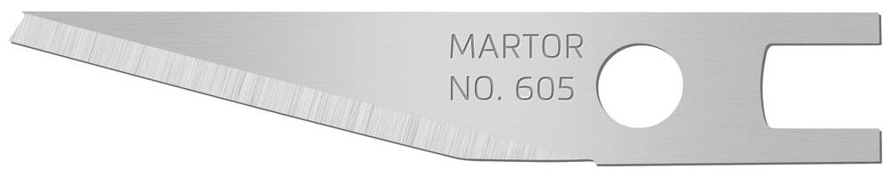 MARTOR 605.65 spare klinge GRAFIKKLINGE Spezialschliff 100St.