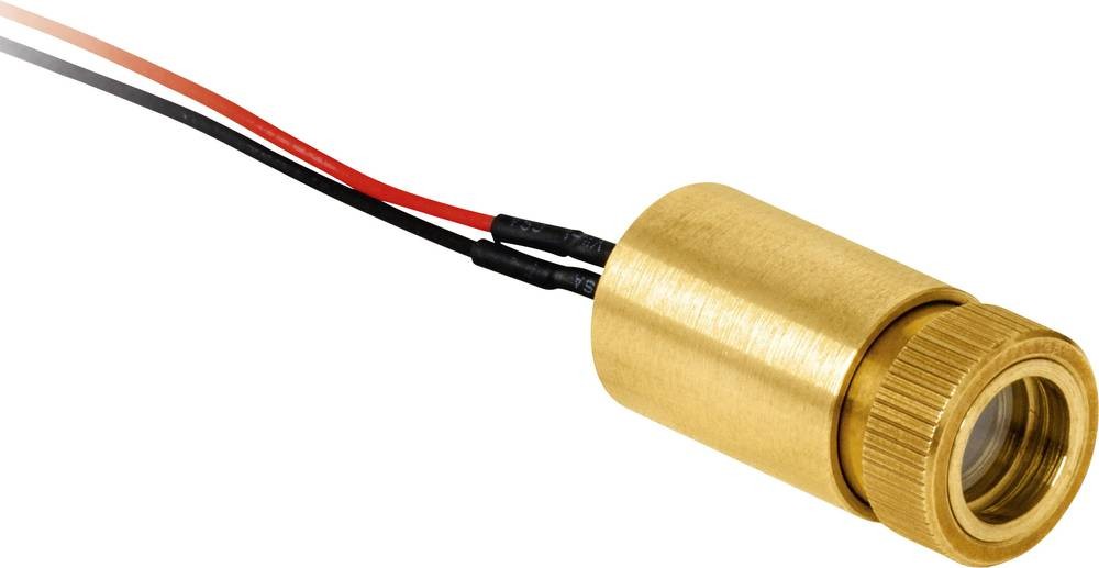 Laser Components Lasermodule Kreuz Rot 3mW LC-LMP-635-249-03-A