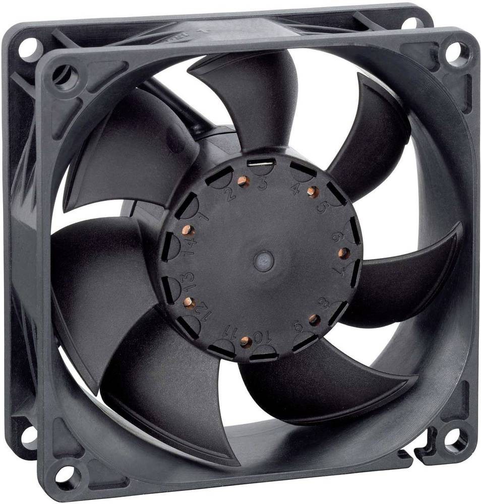 EBM Papst 8454/2H4P Axialfan 24 V/DC 115 m³/h (L x B x H) 80 x 80 x
