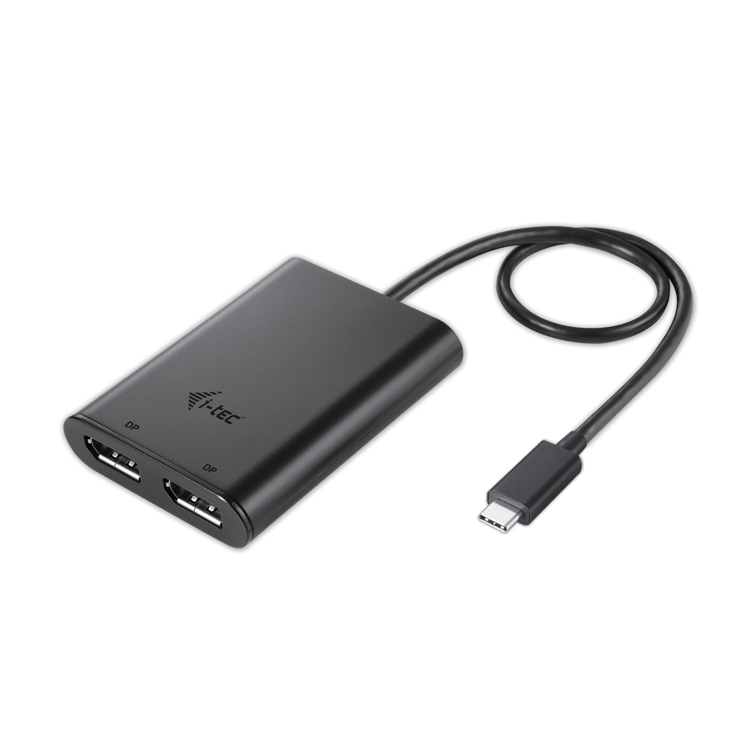 i-tec USB-C Dual 4K/60Hz (single 8K/30Hz) DP Video Adapter - i-tec