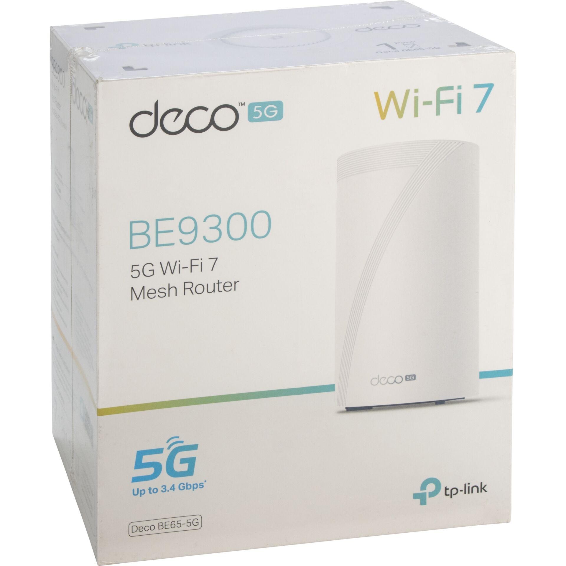 TP-Link DECO BE65-5G(1-PACK) système Wi-Fi maillé Tri-bande (2,4