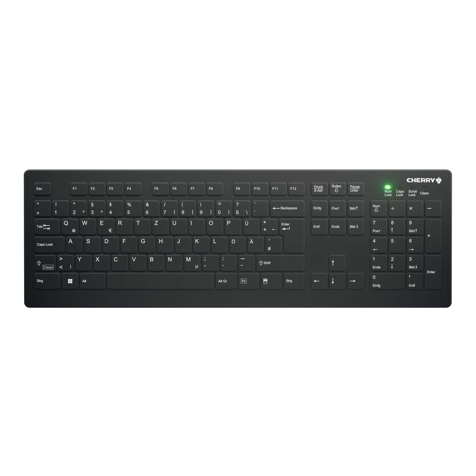 Cherry Keyboard AK-C8112 Medical Wireless sealed [DE] Black IP68