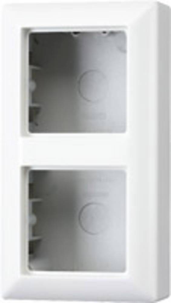 Jung 2fach Rahmen Aufputzbox Alpin white AS582AWW 1 pc(s)