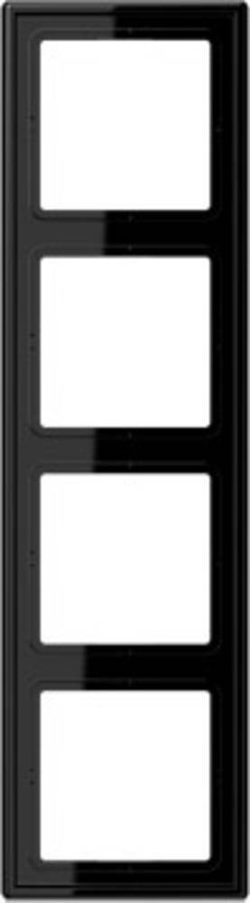 Jung 4fach Rahmen Abdeckung black LS984SW 1 pc(s)
