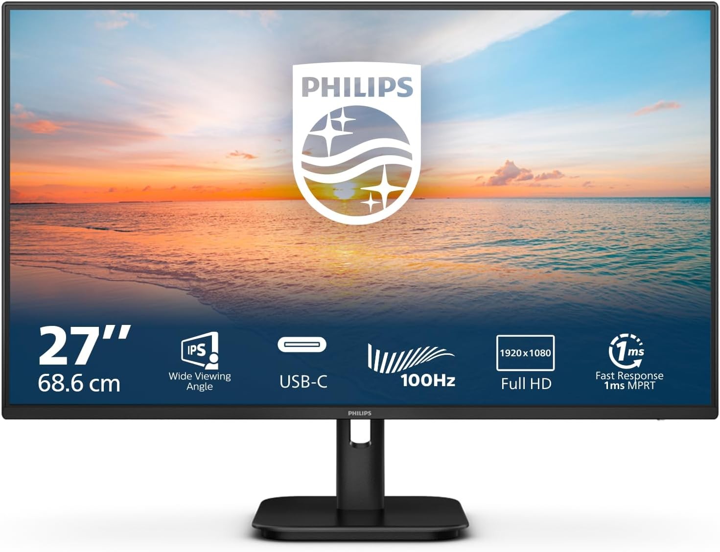 Philips 1000 series 27E1N1300A/00 écran plat de PC 68,6 cm (27")