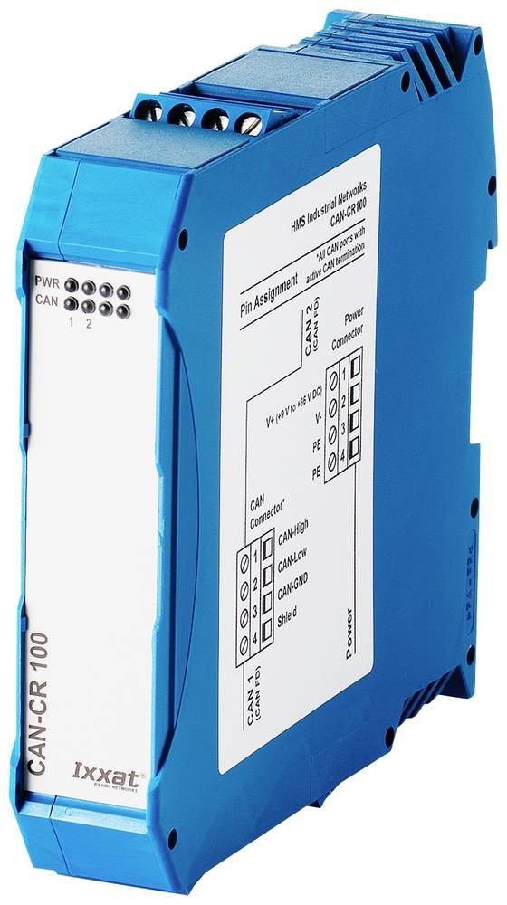 Ixxat 1.01.0210.20000 CAN-CR100 CAN/CAN-FD Repeater 1St.