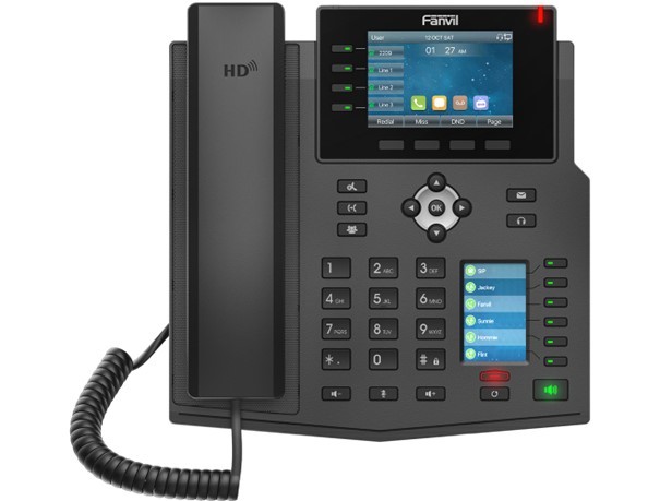 Fanvil IP Telefon X5U schwarz V2