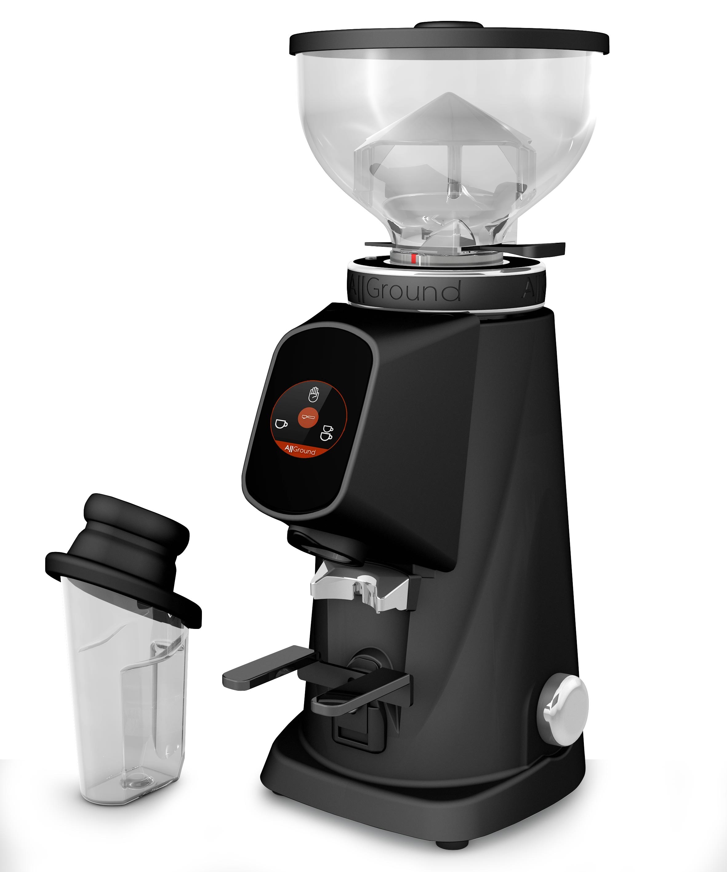 Fiorenzato H2VOVO1SCNPFF0M1 AllGround coffee mill - vantablack, dark-