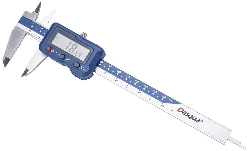 Dasqua 2000-2010 DIN EN 862, digitale Messschieber Messbereich (max.):