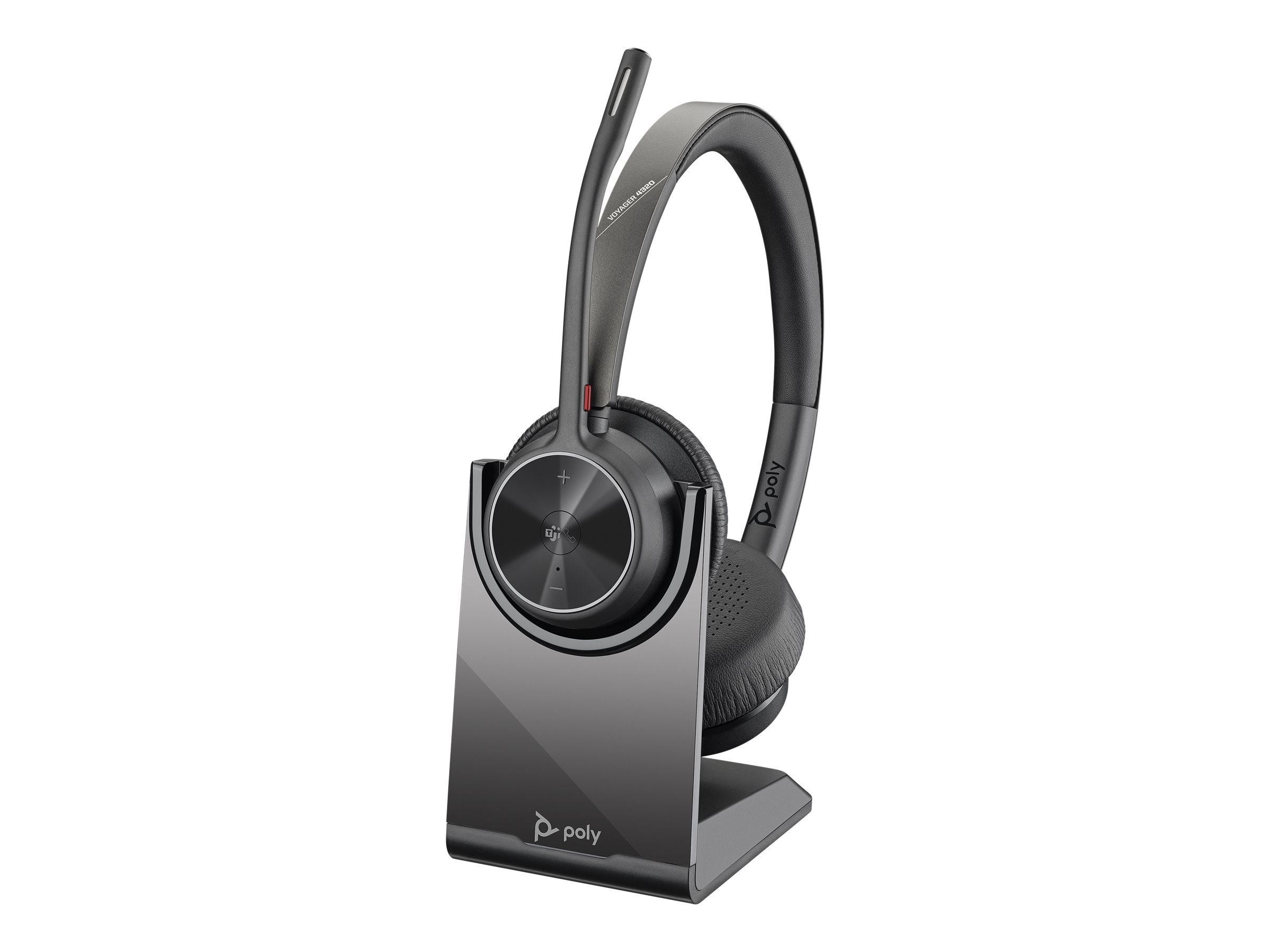 HP Poly Voyager 4320 Microsoft Teams Certified Headset +BT700 dongle +