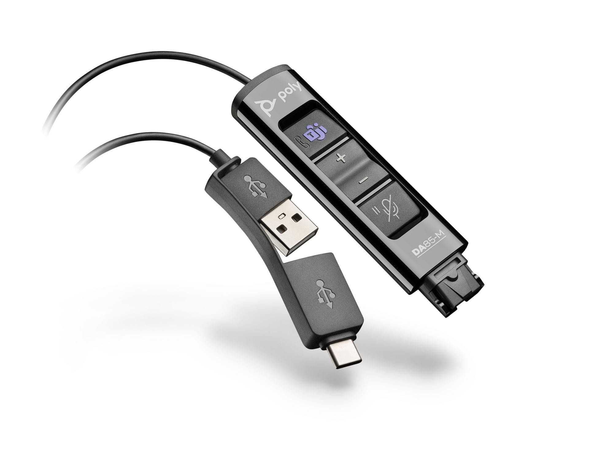 Poly DA85-M USB-zu-QD-Adapter TAA