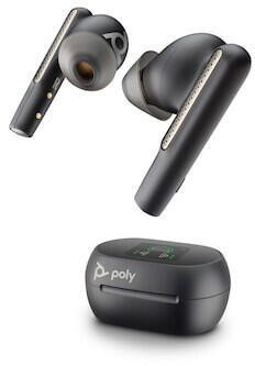 HP Poly Écouteurs noir charbon Poly Voyager Free 60+ UC M +