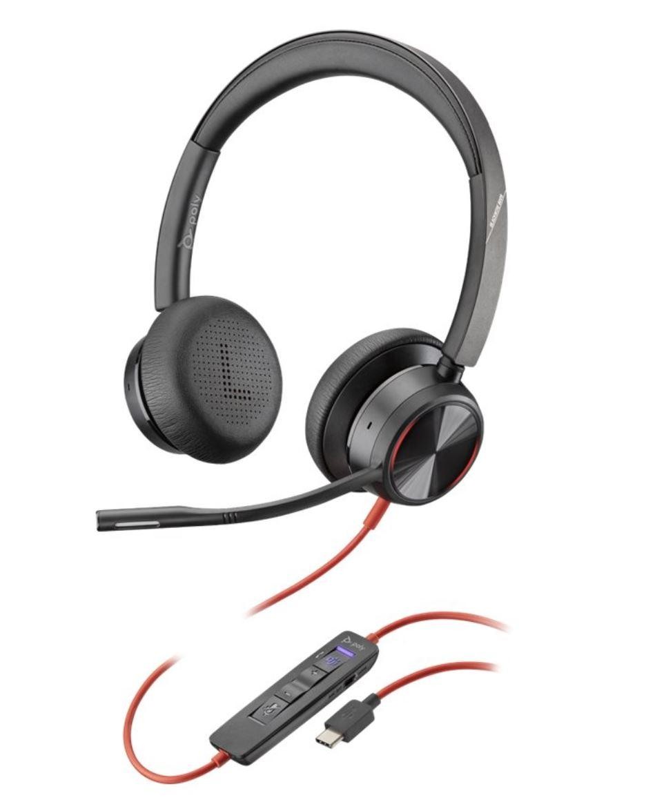 HP Poly Headset Blackwire C8225-M Stereo USB-C/A Teams