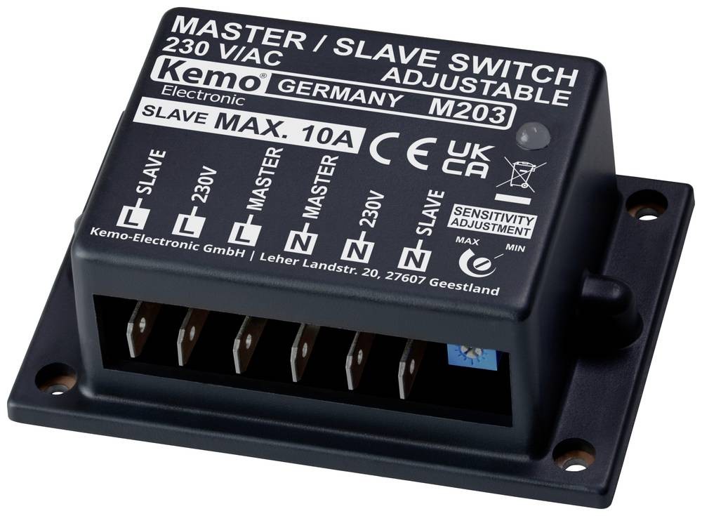 Kemo M203 Master Slave Schalter Baustein 230 V/AC
