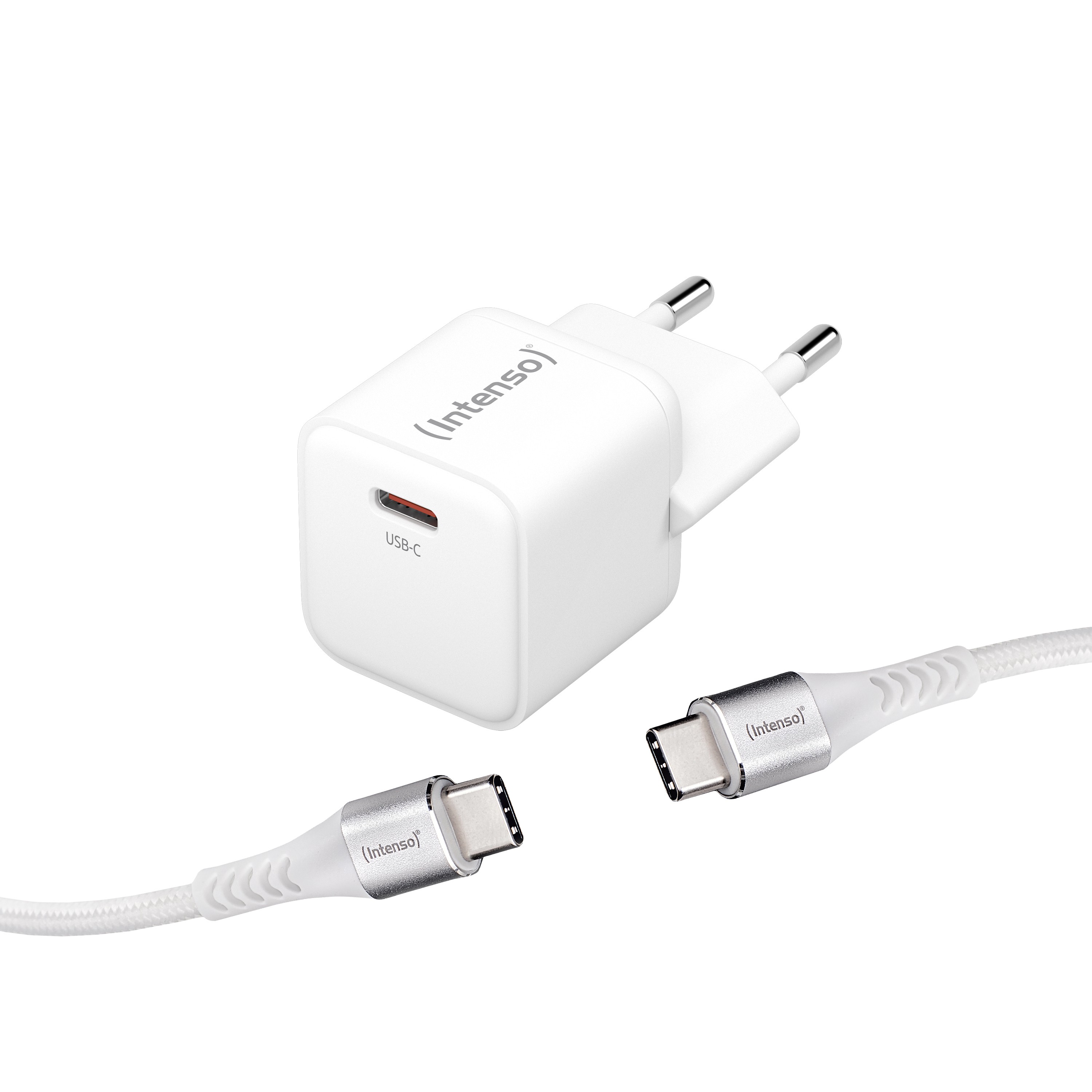 Intenso 7803042 mobile device charger Universal White AC Fast