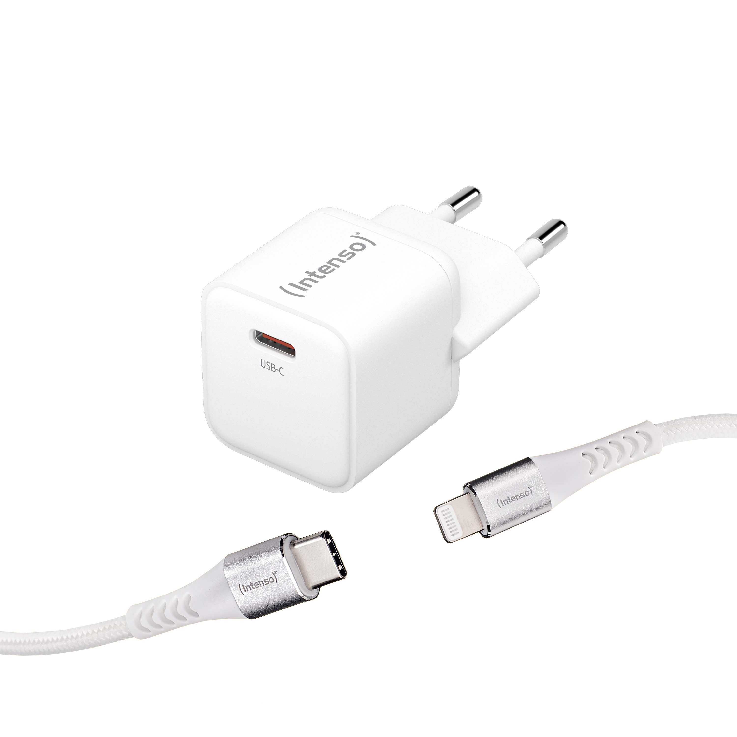 Intenso 7803052 mobile device charger Universal White AC Fast