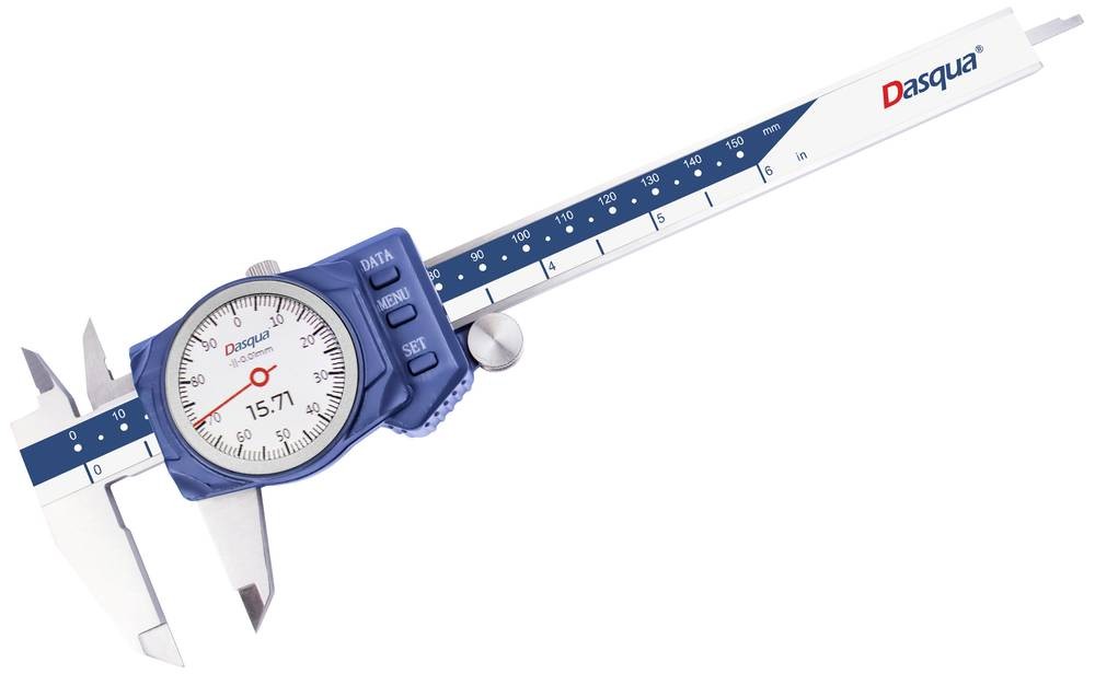 Dasqua 3004-0005, DIN EN 862 Digitaler Messschieber Wasserdicht IP67