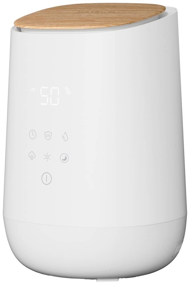 Medisana AH 680 humidifier Ultrasonic 2.6 L White, Wood 24 W -