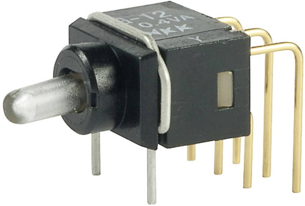 NKK Switches G12AP G12AP Kippschalter 28V DC/AC 0.1A 1 x Ein/Ein