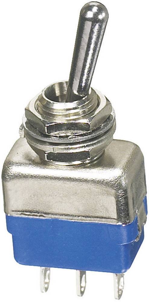 APEM 11137A 11137A Kippschalter 250 V/AC 2A 1 x (Ein)/Aus/(Ein)