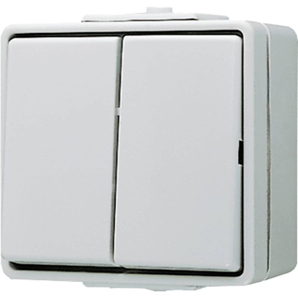 Jung Komplett double-Schalter WG 600 grey 605W 1 pc(s)